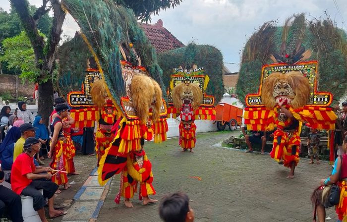 Sambut 2026, Reog Sardulo Manggolo Magetan Ingatkan Pentingnya Sejarah Lewat Kirab Budaya