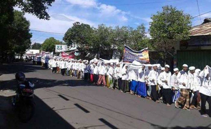 34 Pengasuh Pesantren dan 5000 Warga NU Demo Tolak Acara Syiah di Bondowoso