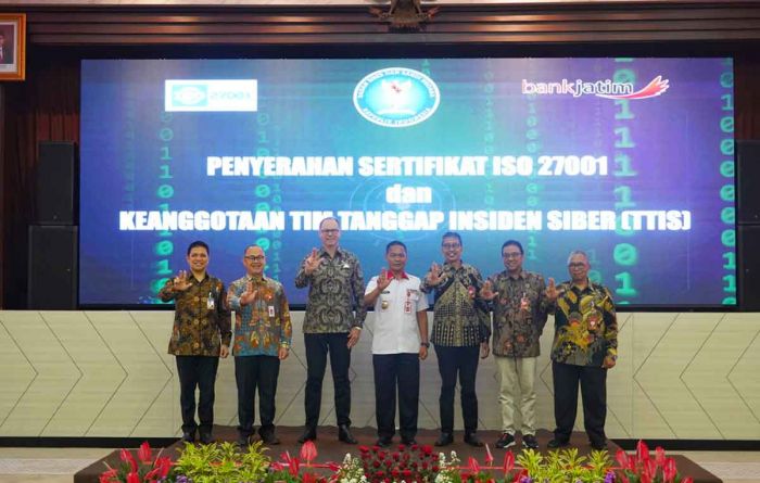 Bank Jatim Raih ISO 27001 Bank Jatim Raih ISO 27001