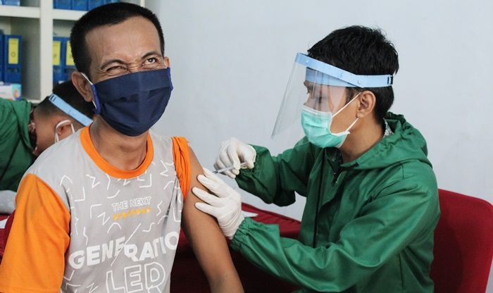 Pastikan WBP Tak Alami Efek Samping, Rutan Surabaya Sediakan Blok Khusus Pra dan Pasca Vaksinasi