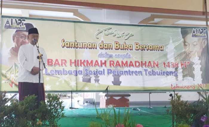 Bukber dengan Ratusan Anak Yatim dan Fakir Miskin, Gus Solah Ingatkan Pentingnya Sedekah