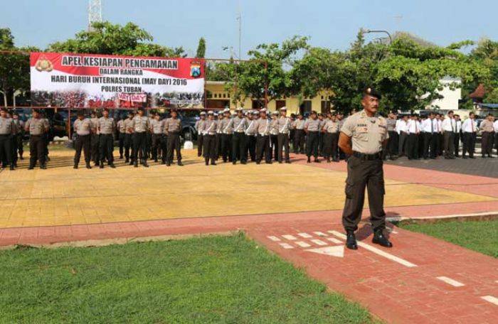 Amankan May Day, Polres Tuban Terjunkan 500 Personel Amankan May Day, Polres Tuban Terjunkan 500 Personel
