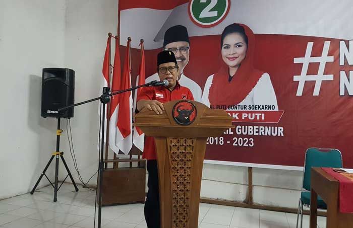 Wawan Nyalon Wabup, Plt. Ketua DPC PDIP Bojonegoro Diisi Abidin Fikri