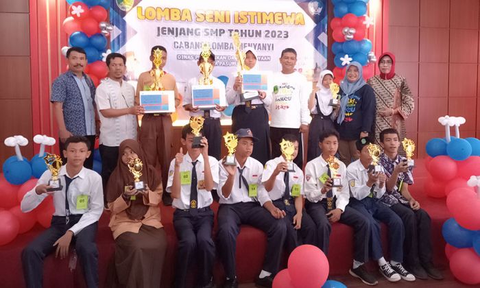 Dispendikbud Kota Pasuruan Gelar Lomba Seni Istimewa Jenjang SMP Tahun 2023