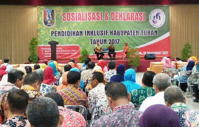 Sekolah Dilarang Tolak Peserta Didik ABK, Disdik Tuban Deklarasi Pendidikan Inklusif Sekolah Dilarang Tolak Peserta Didik ABK, Disdik Tuban Deklarasi Pendidikan Inklusif