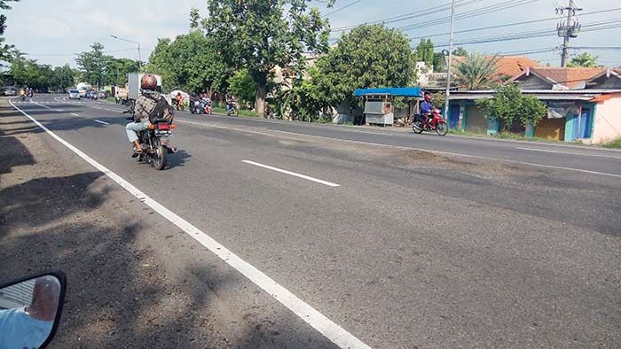 Kondisi Jalan Balongbendo-Mojokerto Masih Buruk, Sehari 2 Pemotor Jadi Korban