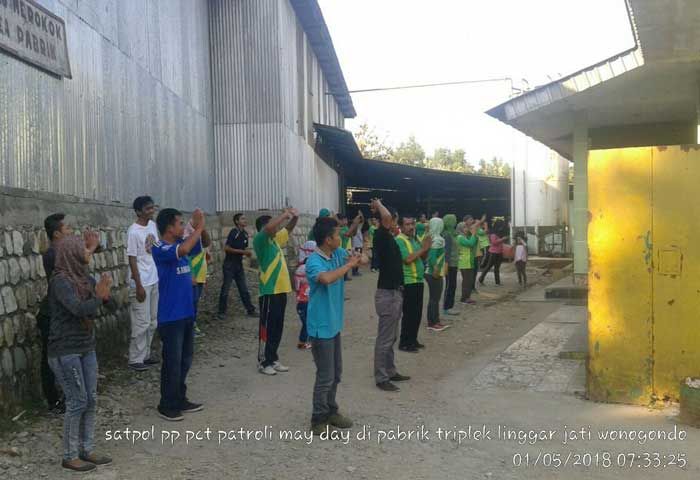 May Day di Pacitan Kondusif, Satpol PP Patroli Keliling