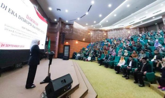 Hadapi Era Post Truth dan Disrupsi, Khofifah Minta UINSA Cari Metode Dakwah yang Efektif Hadapi Era Post Truth dan Disrupsi, Khofifah Minta UINSA Cari Metode Dakwah yang Efektif