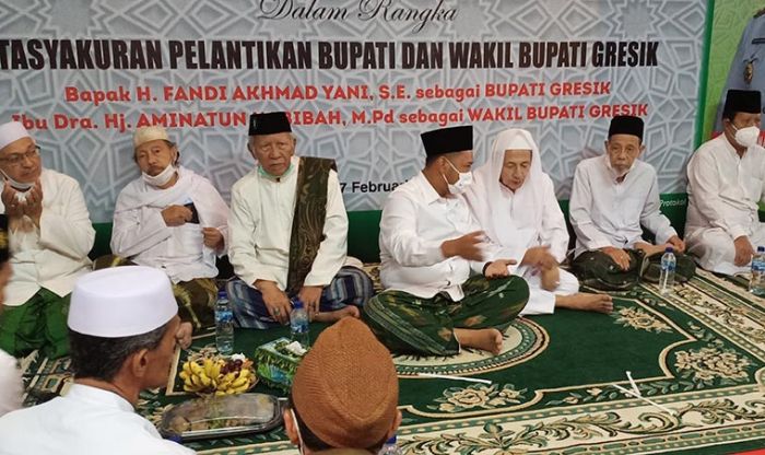 Syukuran Pelantikan, Bupati Gus Yani dan Wabup Bu Min Didoakan Habib Luthfi