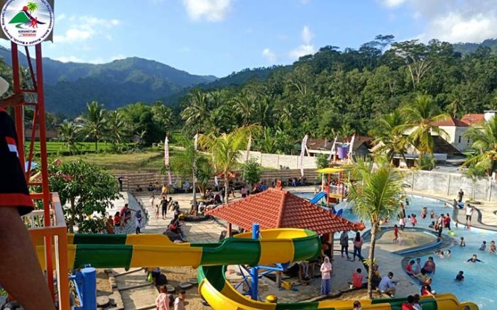 Tingkatkan PAD dan Kurangi Pengangguran, Kades Karangturi Bangun Waterpark