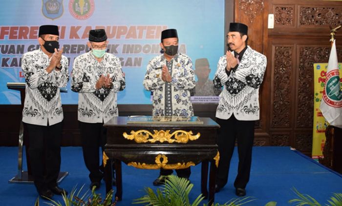 Konkab ke-22, Adi Suwito Terpilih sebagai Ketua PGRI Lamongan