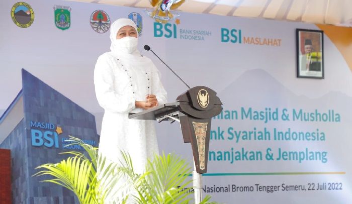 Resmikan Masjid BSI di Penanjakan Bromo, Berikut Pesan Khofifah untuk Wisatawan dan Masyarakat