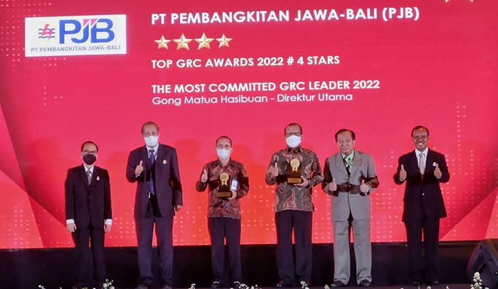 TOP GRC Award 2022, PJB Group Raih Sejumlah Penghargaan TOP GRC Award 2022, PJB Group Raih Sejumlah Penghargaan