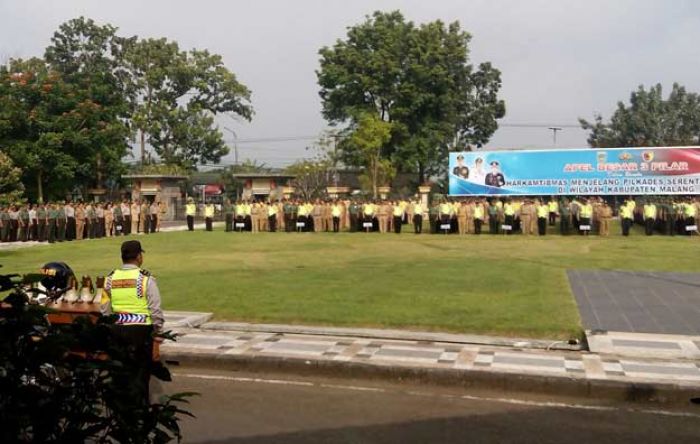 Jalin Sinergitas dan Koordinasi Jelang Pilkades, Polres Malang Gelar Apel Besar 3 Pilar Jalin Sinergitas dan Koordinasi Jelang Pilkades, Polres Malang Gelar Apel Besar 3 Pilar