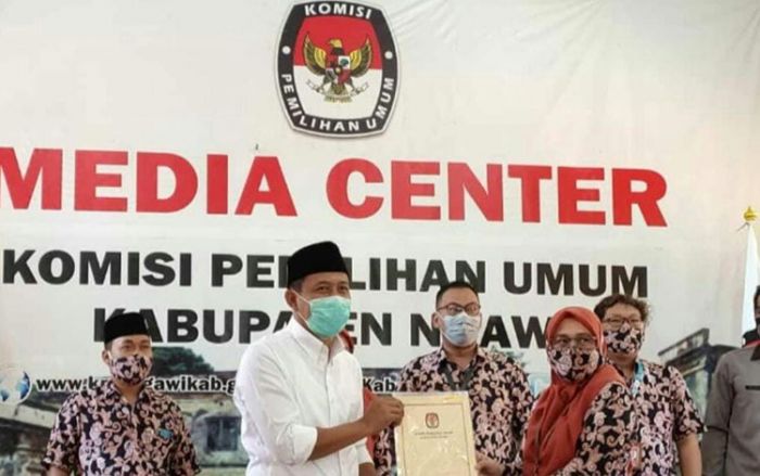 Pasangan OK Resmi Ditetapkan KPU sebagai Kontestan Tunggal Pilbup Ngawi 2020 Pasangan OK Resmi Ditetapkan KPU sebagai Kontestan Tunggal Pilbup Ngawi 2020