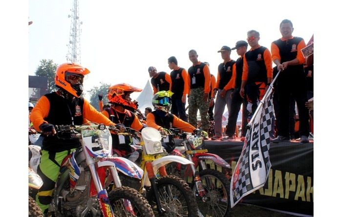 Tiga Pilar Mojokerto Gelar Adventure Trail Trabas Bumi Majapahit 2019