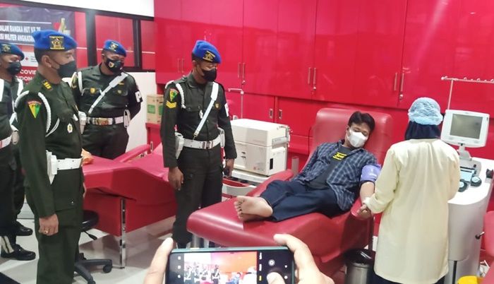 Aksi Sosial Sub Denpom V/4/1 Sidoarjo Atasi Stok Darah yang Kritis di Kota Delta Aksi Sosial Sub Denpom V/4/1 Sidoarjo Atasi Stok Darah yang Kritis di Kota Delta