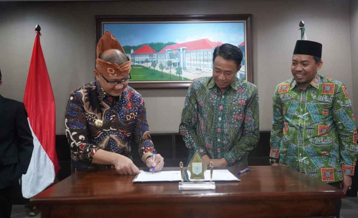 Bersama Penyelenggara Pemilu, Pemkot Batu Teken NPHD Rp31 Miliar untuk Pilkada 2024