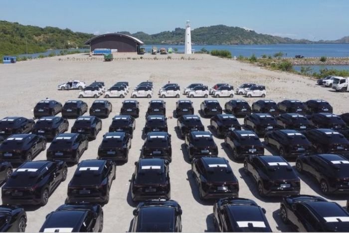 Bentuk Dukungan KTT ASEAN 2023, PT Pelindo Layani Pengiriman 200 Mobil Listrik di Labuan Bajo Bentuk Dukungan KTT ASEAN 2023, PT Pelindo Layani Pengiriman 200 Mobil Listrik di Labuan Bajo