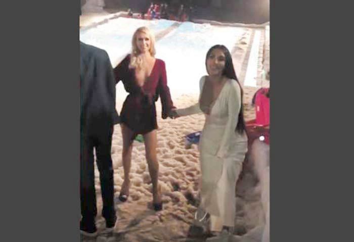 ​Akhiri Gontok-gontokan, Paris Hilton dan Kim Kardashian Pesta Gila-gilaan