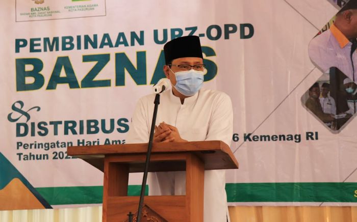 Wali Kota Pasuruan Dorong Baznas Tingkatkan ZIS Wali Kota Pasuruan Dorong Baznas Tingkatkan ZIS