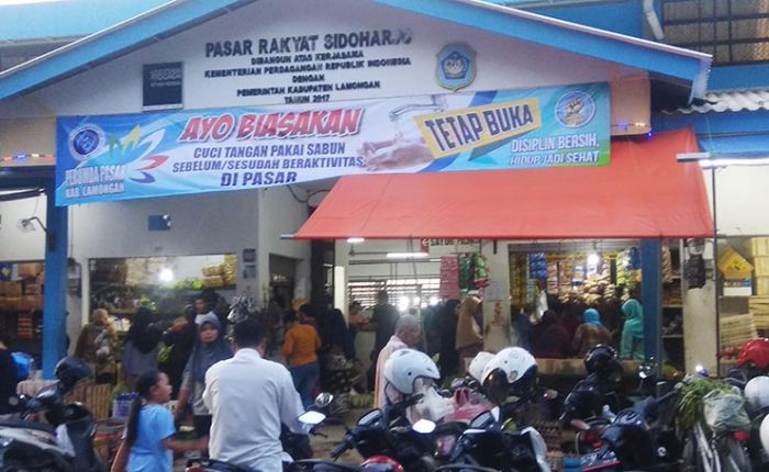 Sempat Beredar Informasi Penutupan, Pasar di Lamongan Tetap Buka