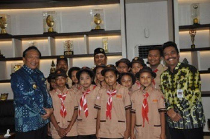 SDN 1 Pasinan Berlaga di Final Pramuka Tingkat Nasional SDN 1 Pasinan Berlaga di Final Pramuka Tingkat Nasional
