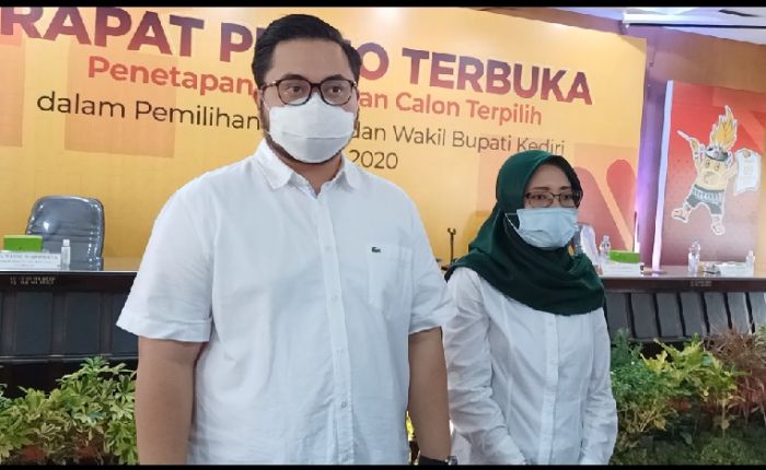 KPU Kabupaten Kediri Tetapkan Paslon Terpilih Dhito-Dewi KPU Kabupaten Kediri Tetapkan Paslon Terpilih Dhito-Dewi