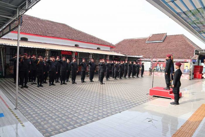 Pastikan Lingkungan Tetap Aman saat Nataru, Lapas Ngawi Gelar Apel Siaga Pastikan Lingkungan Tetap Aman saat Nataru, Lapas Ngawi Gelar Apel Siaga