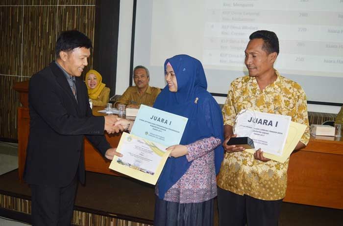 Desa Kisik Bungah dan Gluranploso Benjeng Gresik Raih Juara I Bidang Pangan