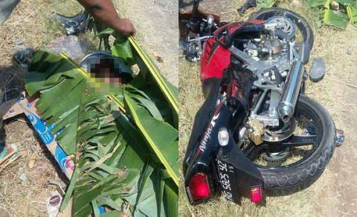 Kecelakaan di Raya Ngawi: Ninja Vs Bus Eka, Satu Tewas