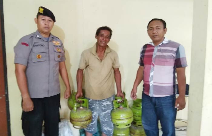 Curi Elpiji di Warung Bakso, Warga Turi Lamongan Diamankan Polisi