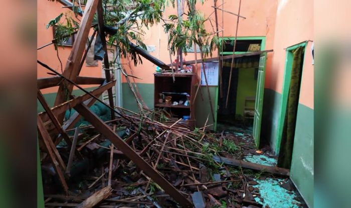 Hujan Disertai Angin Kencang, Satu Rumah Tertimpa Pohon Hingga Penghuninya Terluka Hujan Disertai Angin Kencang, Satu Rumah Tertimpa Pohon Hingga Penghuninya Terluka