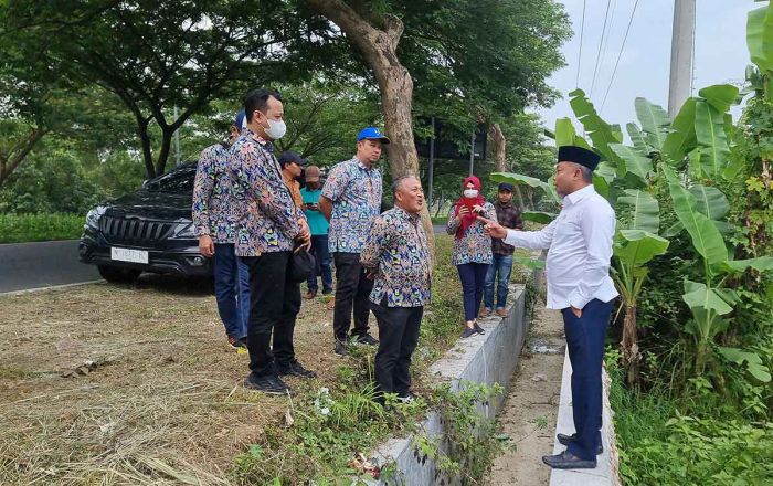 Syafiuddin Pantau Hasil Proyek Drainase di Suramadu Syafiuddin Pantau Hasil Proyek Drainase di Suramadu