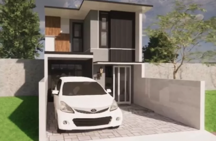 Desain Rumah Minimalis 5x8 dengan 3 Kamar Low Budget, Solusi Harga Tanah Menggila Desain Rumah Minimalis 5x8 dengan 3 Kamar Low Budget, Solusi Harga Tanah Menggila