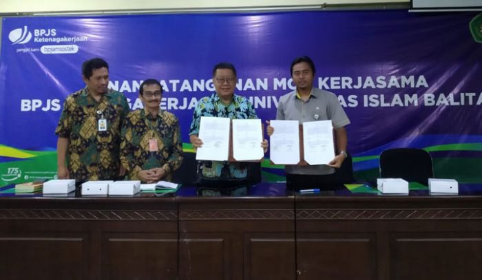 BPJS Ketenagakerjaan Blitar MoU dengan Unisba untuk Kepesertaan Seluruh Dosen & Pegawai Administrasi