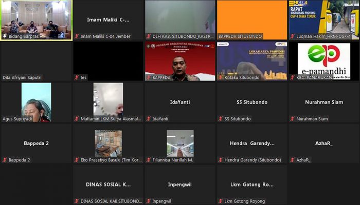 Bebaskan Kawasan Kumuh di Situbondo, Tim Program Kotaku Gelar Lokakarya Daring Bebaskan Kawasan Kumuh di Situbondo, Tim Program Kotaku Gelar Lokakarya Daring