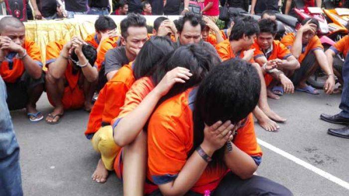 Sebulan, Polres Gresik Tangkap 49 Pelaku Kriminal