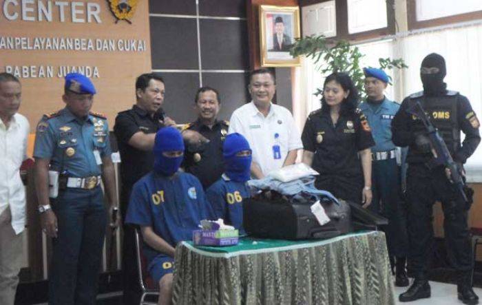 Penyelundupan 500 Gram Sabu Digagalkan BC Juanda Penyelundupan 500 Gram Sabu Digagalkan BC Juanda