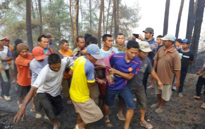 Kebakaran Hutan Gunung Lawu kembali Makan Korban, 4 Orang Terpanggang Kebakaran Hutan Gunung Lawu kembali Makan Korban, 4 Orang Terpanggang