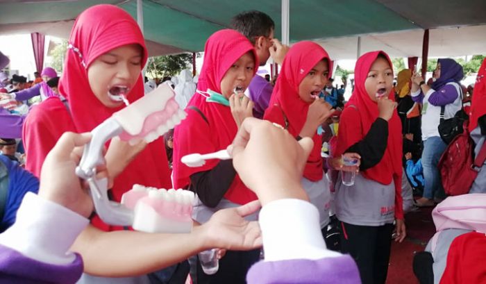 Gandeng PDGI Jatim, Pertamina Peduli Kesehatan Gigi dan Mulut Anak-anak Tuban