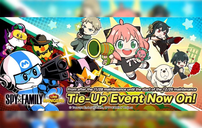 Spesial, LINE Rangers Kolaborasi dengan Anime TV "SPY×FAMILY"