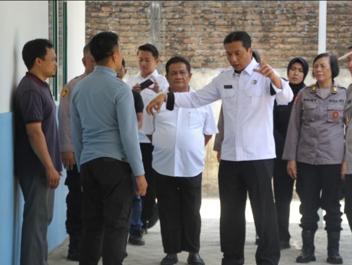 Pengawas Satgas SPPG Polda Jatim Tinjau Pembangunan SPPG Semampir 1 Polres Kediri Kota