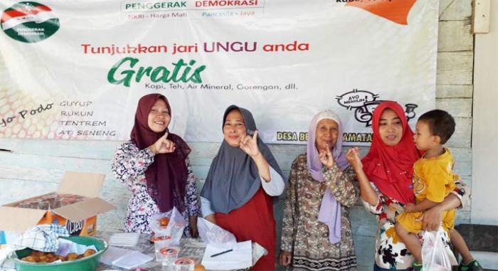 Tekan Angka Golput, Kader NU Bojonegoro Buka 73 Posko Ngopi Gratis