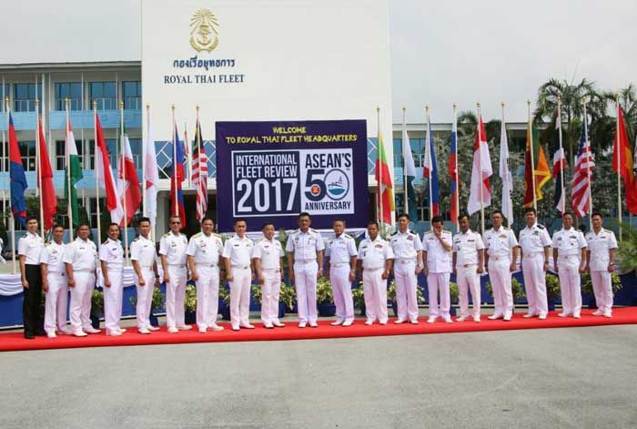 Komandan Kapal Perang Negara Asean Kunjungi Royal Thai Fleet Komandan Kapal Perang Negara Asean Kunjungi Royal Thai Fleet