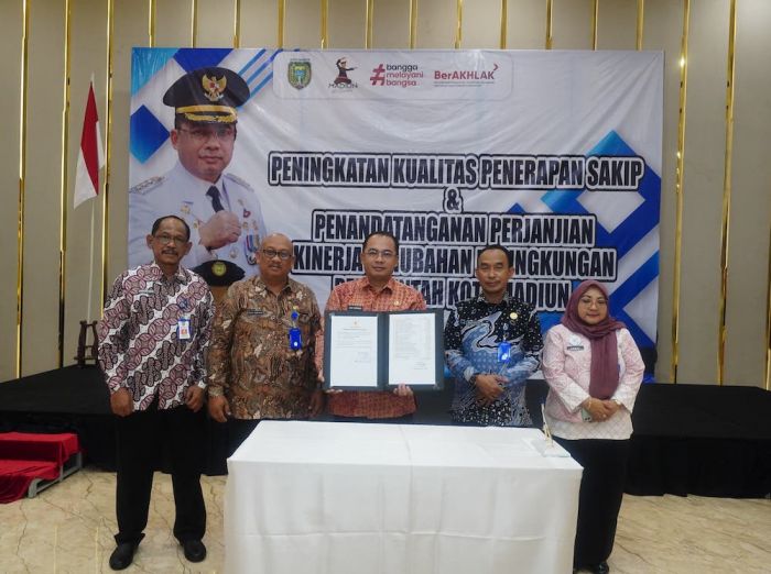 Tingkatkan Sakip, Pemkot Madiun Lakukan Perjanjian Kinerja Perubahan di Jajarannya Tingkatkan Sakip, Pemkot Madiun Lakukan Perjanjian Kinerja Perubahan di Jajarannya