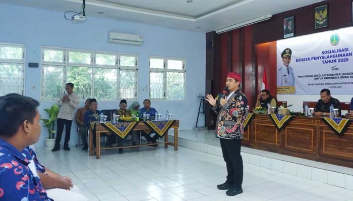 Wali Kota Pasuruan Sosialisasi Bahaya Narkoba ke Pelajar