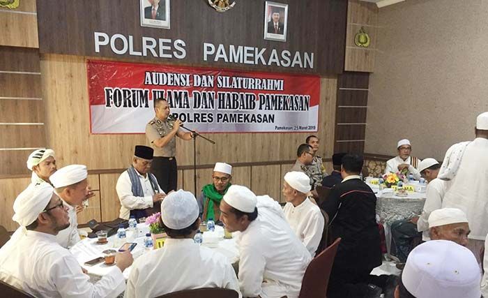 Forum Ulama Gelar Audiensi dan Silaturahmi ke Polres Pamekasan