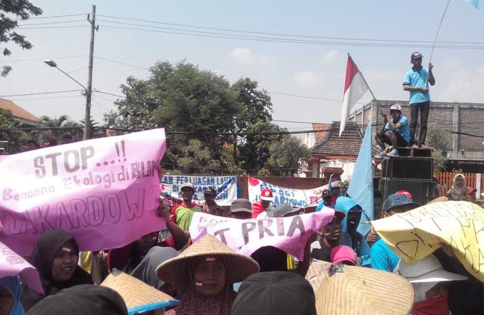 Lagi, Tolak PT PRIA, Warga Lakardowo Luruk Pemkab Mojokerto