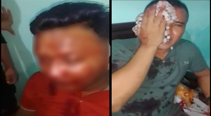 Sejumlah Polisi Gadungan di Mojokerto Dihajar Warga